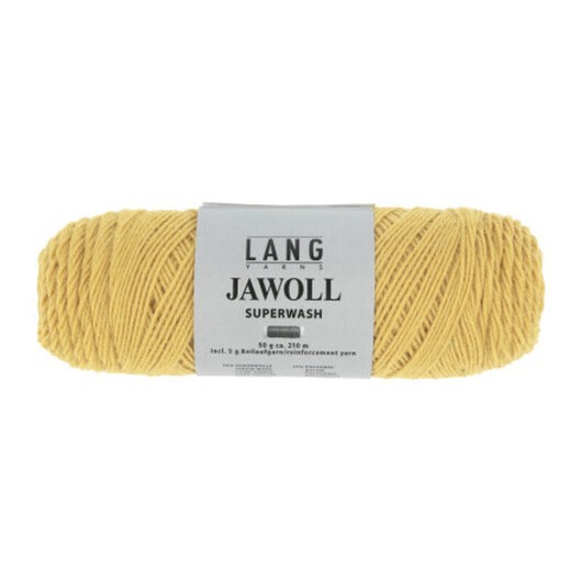 Lang Yarns Garn Jawoll 250 Ljus guldgul