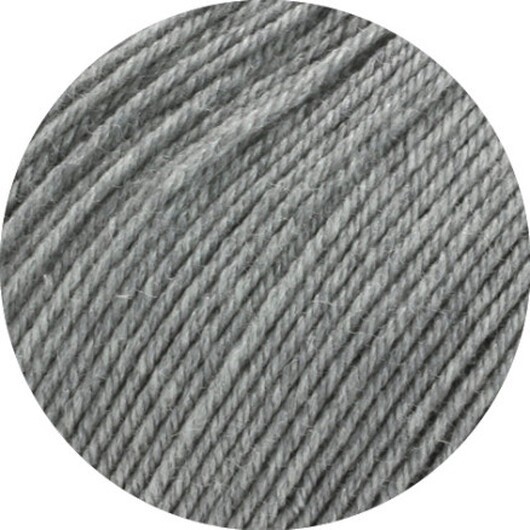 Lana Grossa Meilenweit 100 SETA Garn 14 Grå
