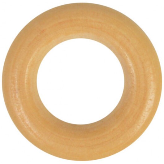 Träringar / Gardinringar Lackerat trä 20mm - 1 st.