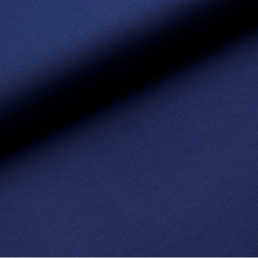 Bomullsjersey Solid tyg 155cm 195 New Cobalt - 50cm