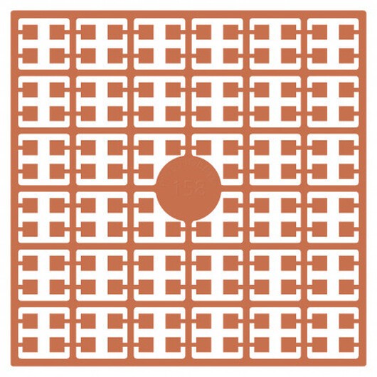 Pixelhobby Midi Pärlor 158 Ljus Korallrosa 2x2mm - 140 pixels