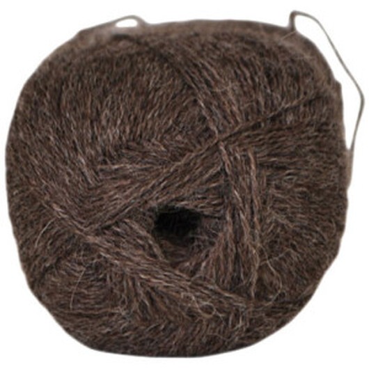 Â Hjertegarn Alpaca 400 Garn Färg 211 Brun