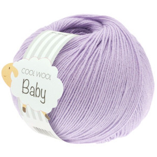 Lana Grossa Cool Wool Baby Garn 268 Lila