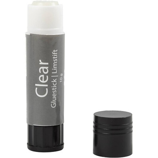 Clear Limstift, Rund, 10 g, 1 st.