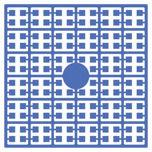 Pixelhobby Midi Pärlor 403 Mörk ljus Blå 2x2mm - 140 pixels
