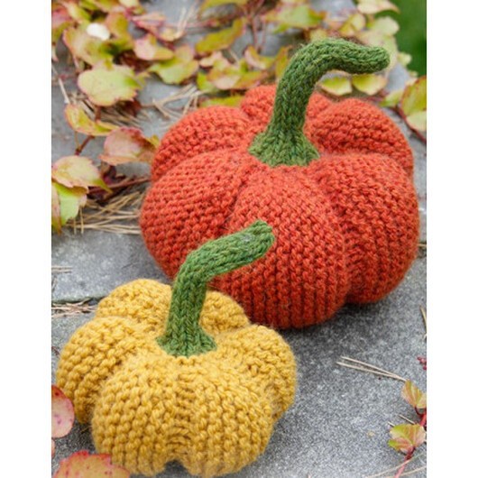 The Patch by DROPS Design - Pumpa Halloween Stickbeskrivning