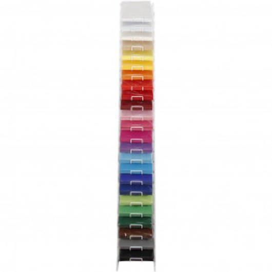 Creativ kartong, mixade färger, A4, 210x297 mm, 180 g, 120x20 ark/ 1 f
