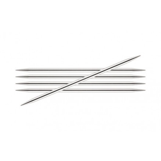 KnitPro Nova Metal Strumpstickor Mässing 15cm 2,25mm / 5.9in US1