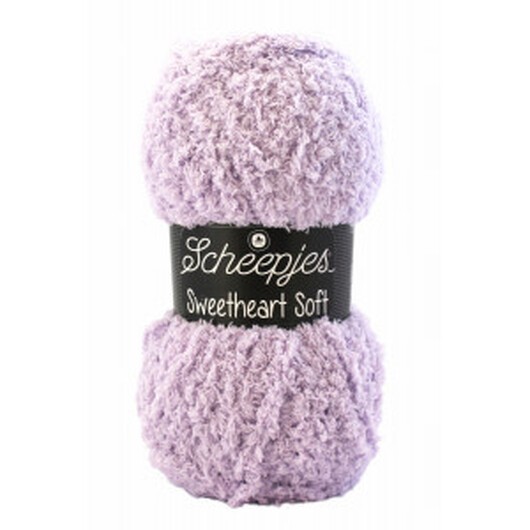 Scheepjes Sweetheart Soft Garn Unicolor 13 Lila