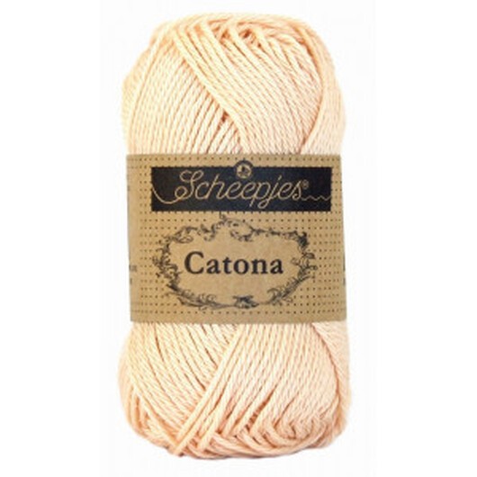 Scheepjes Catona Garn Unicolor 255 Nude