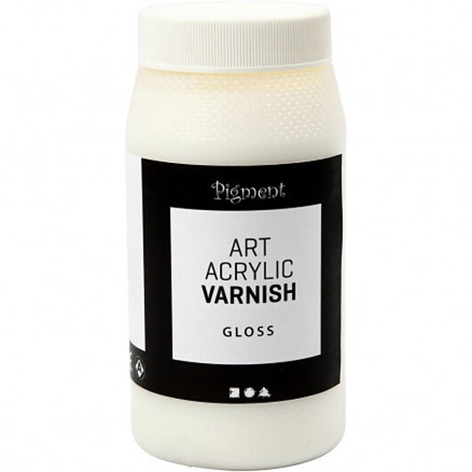 Art Acrylic slutfernissa, klar, 500 ml