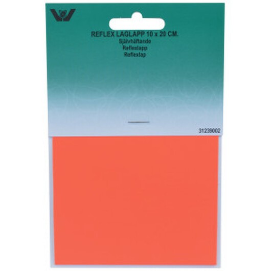 Reparationslapp Självhäftande Reflex Orange 10x20 cm - 1 st.