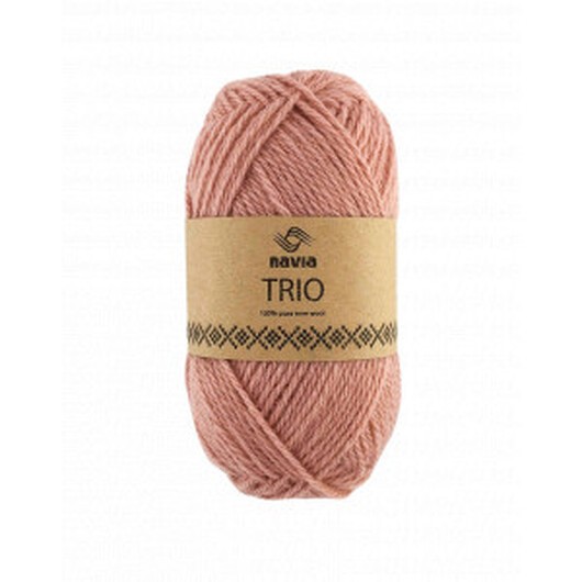 Navia Trio Garn 349 Gammalrosa