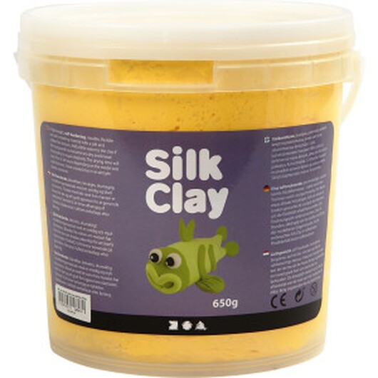 Silk ClayÂ®, gul, 650g/ 1 hink