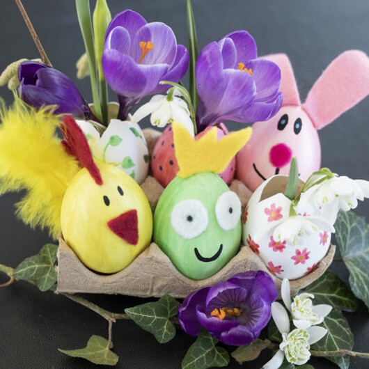 Kul påskdekoration av Rito Krea - DIY påskpynt