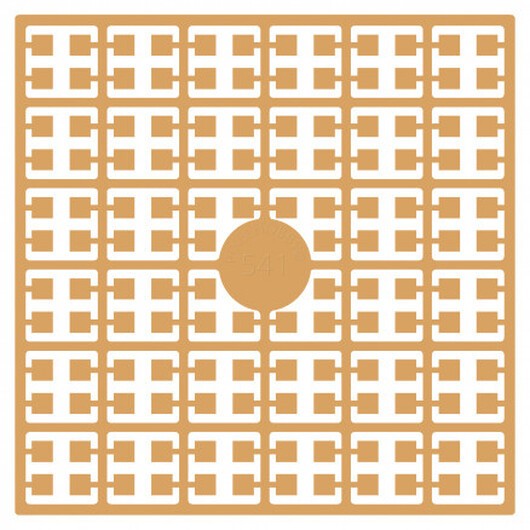 Pixelhobby Midi Pärlor 541 Gyllen Guld 2x2mm - 140 pixels