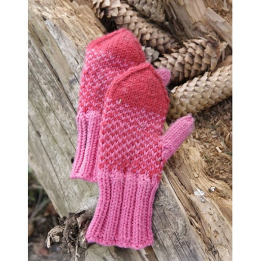 Warmhearted Mittens by DROPS Design - Vantar Stick-mönster str. 12/18 mån - 5/6 år