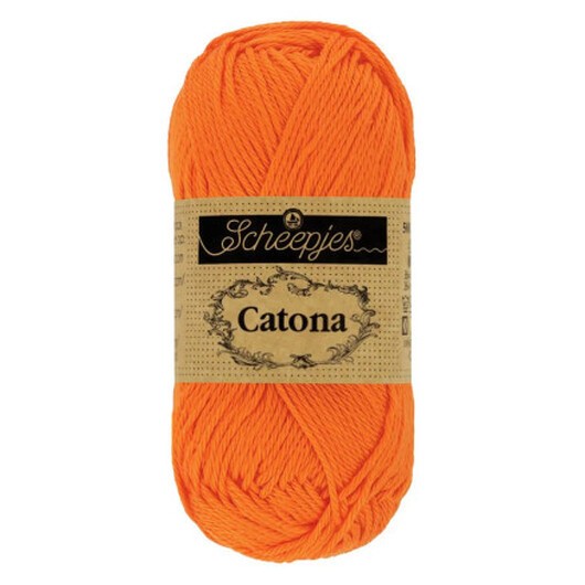 Scheepjes Catona Garn 281 Manderin - 25g