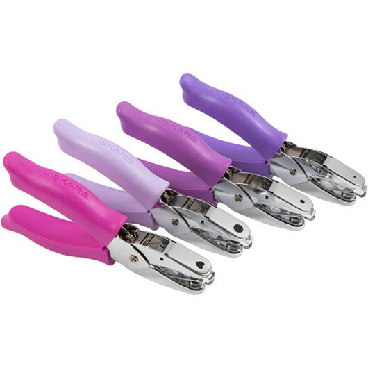 Handstans, hålstorlek 1,5+3+5+6 mm, 4 st / 1 pk.