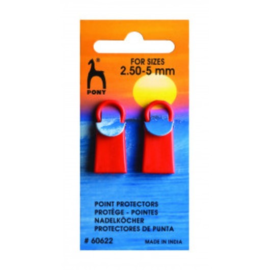Pony Maskstopp / Stickskydd 2,50-5,00mm - 2 st.