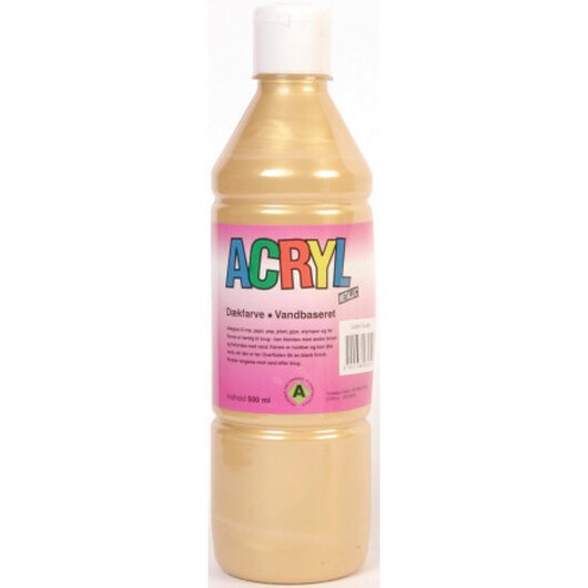 Fantasy Color Hobbyfärg/Akrylfärg Metallic Guld 500ml