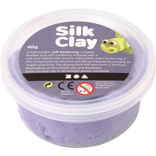 Silk ClayÂ®, lila, 40 g/ 1 burk