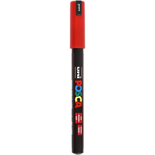 Uni-Posca Tusch, Röd , linjetjocklek:, Fine, 1 st.