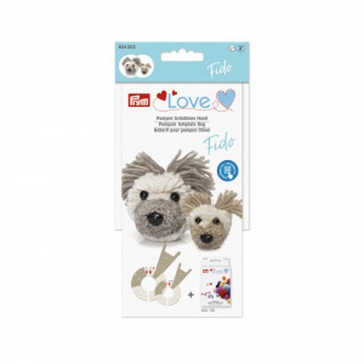 Prym Love Pompon Maker Hunden Fido - 2 storlekar