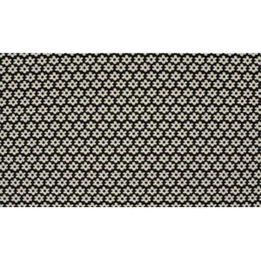 Minimals Bomullspoplin Tyg Print 69 Flower Black/White 145cm - 50cm