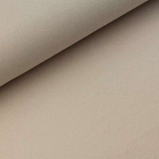 Bomullsjersey Solid tyg 155cm 03 Sand - 50cm