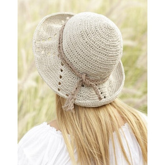 My Girl by DROPS Design - Hatt Virkmönster 54/58 cm - One Size