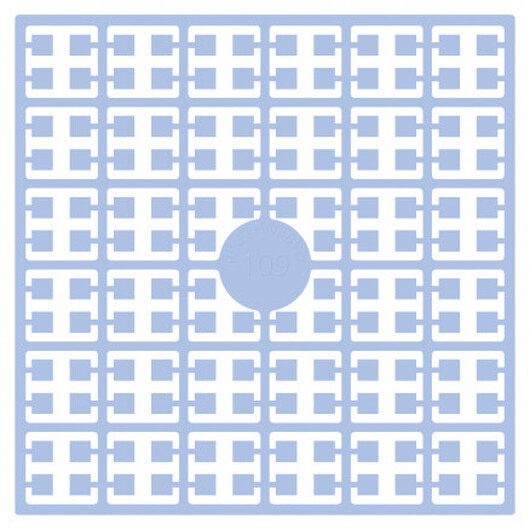 Pixelhobby Midi Pärlor 109 Ljus Blå 2x2mm - 140 pixels