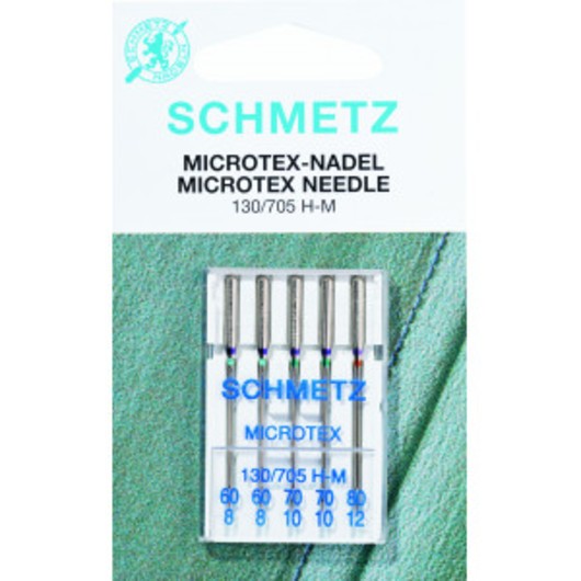 Â Schmetz Symaskinsnål Microtex 130/705 H-M Str. 60 - 5 st