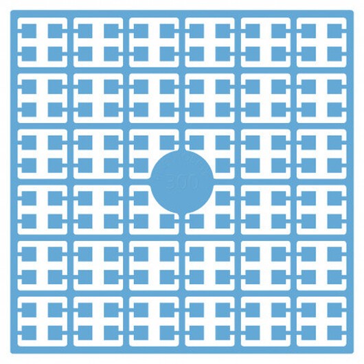 Pixelhobby Midi Pärlor 300 Turkosblå 2x2mm - 140 pixels