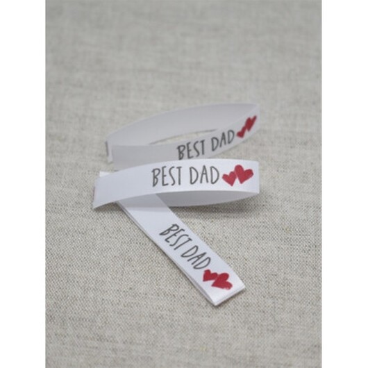 Label Best Dad Vit - 5 st.