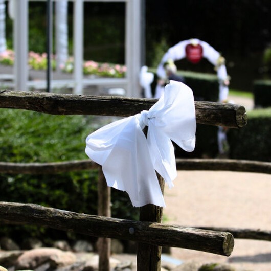 Tyg för bakgrund, dekoration och upphängning, vitt 90 x 6m/12m/24m