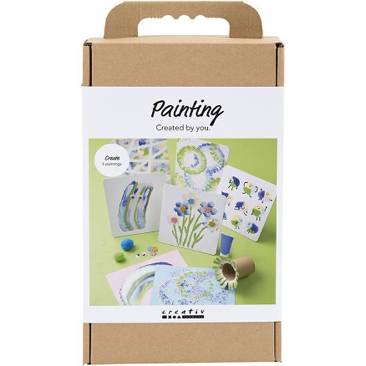 DIY Kit Målarfärger, mixade färger, 1 förp.