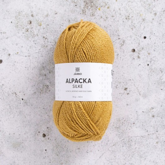 Järbo Alpaca Silk Garn 517 Gold Bar