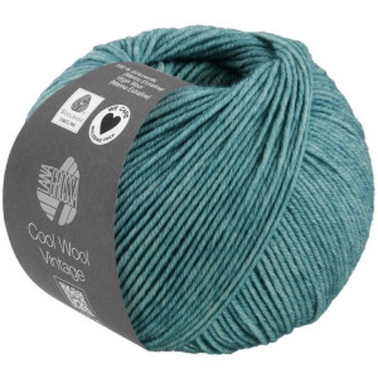 Lana Grossa Cool Wool Vintage 7379 Petrolium