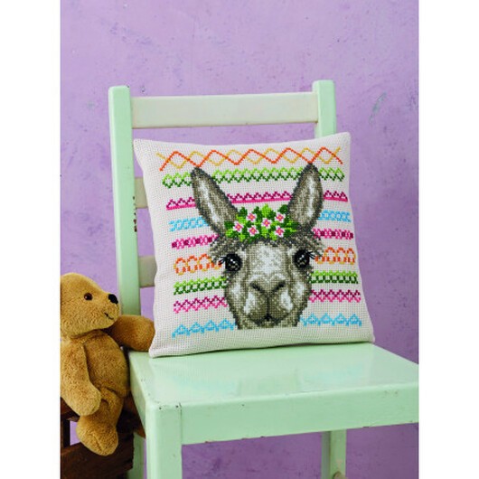 Permin Alpaca Broderikit 30x30cm