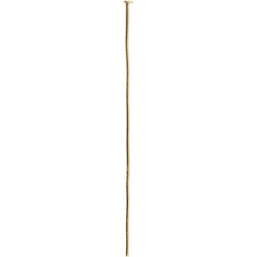 Pärlnål, L: 50 mm, guld, 30 st./ 1 förp.