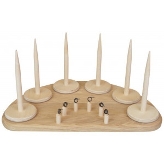 fromWOOD Garnhållare i trä till 6 garner 21,5 cm