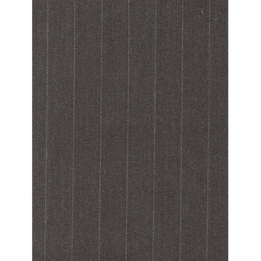 Gabardin med kritstrecksrand bred 150cm 063 Grå - 50cm