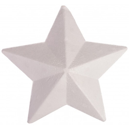 Frigolitstjärna 15cm - 1 st.