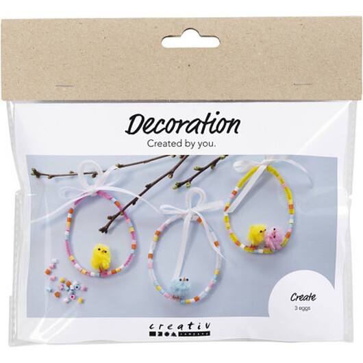 Mini DIY Kit Dekoration, mixade färger, 1 förp.