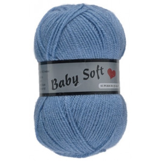 Lammy Baby Soft Garn 040 Blå