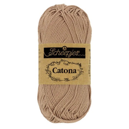 Scheepjes Catona Garn 506 Karamell - 10g