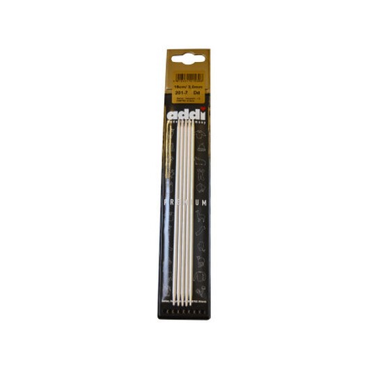Addi Strumpstickor Aluminium 15 cm 3,00 mm / 5.9in US2Â½