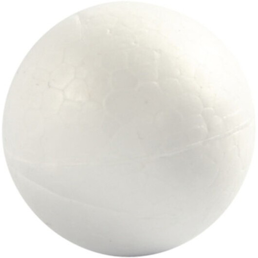 Kulor, Dia. 4 cm, vit, 10 st./ 1 förp.