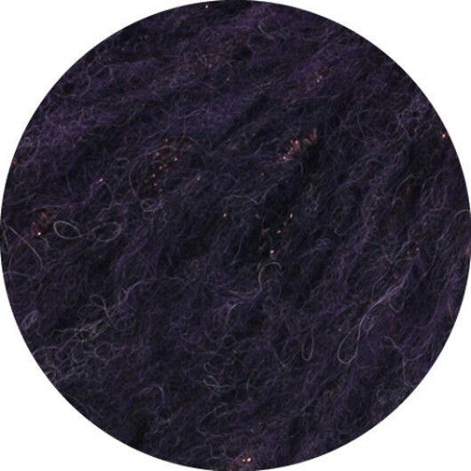 Lana Grossa Lucciola Garn 13 Aubergine